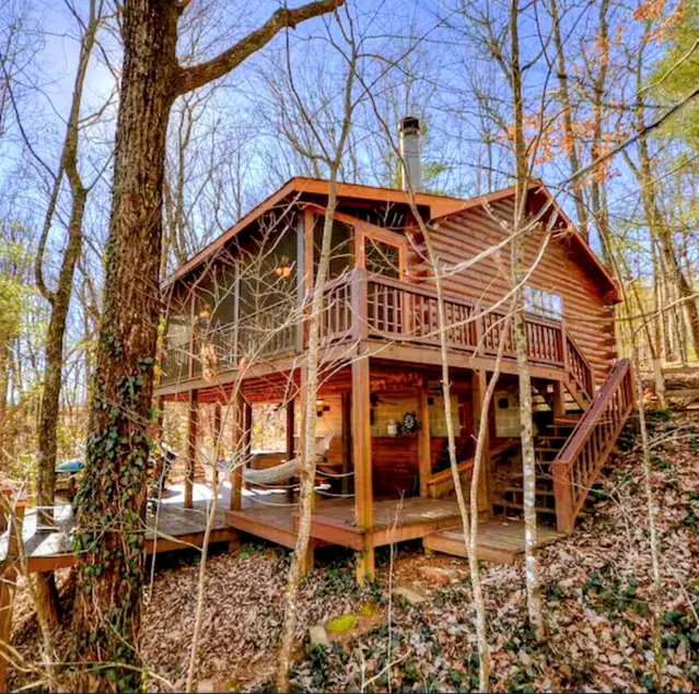 Laughing Hippo Cabin – Cozy Blue Ridge Getaway - Image 1