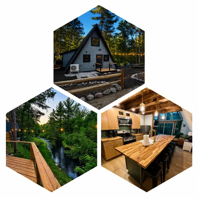 Riverfront A-Frame Retreat Ski | Fish | Float| ORV - Image 1