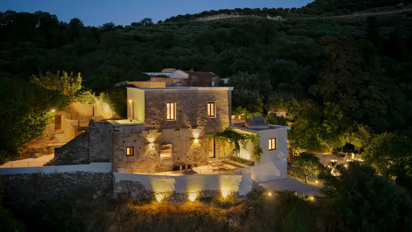 Restored Cretan stone villa w/ private plunge pool - Image 1