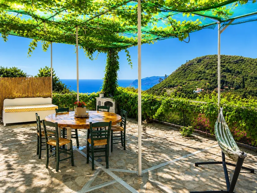 Earth & Home | 100m2 Panoramic Terrace in Samos - Image 1
