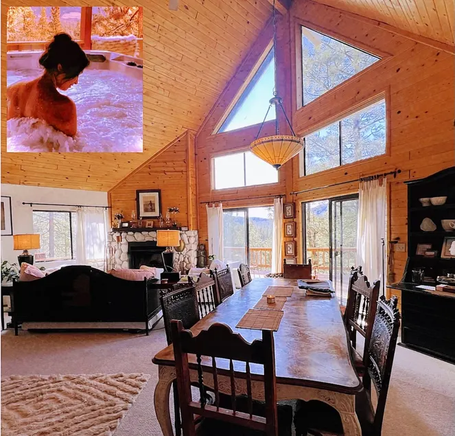 ADELAIDE HILL BREATHTAKING PINE MOUNTAIN VIEWS UPSCALE 3BR / 3BATH CABIN SPA TUB - Image 1