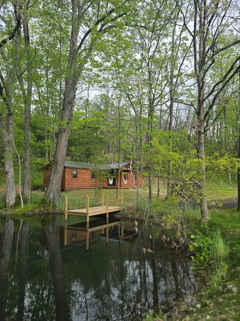 Pond View @ Water View Cabins, Firepit, Near Elk - Image 1