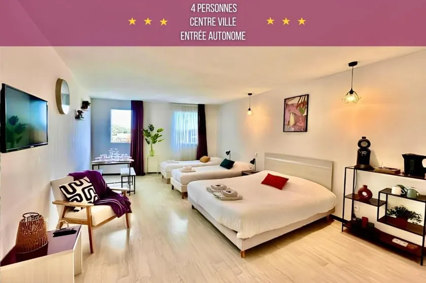 Comfortable and practical accommodation in Lourdes - Image 1