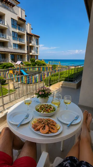 Blue Horizon Beachfront Terrace | Obzor - Image 1