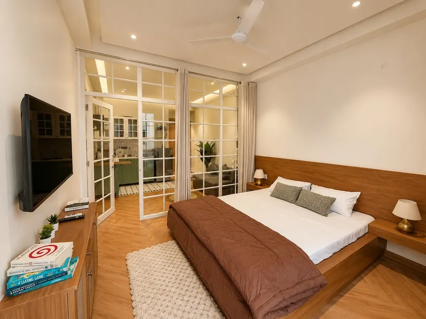 Luxury 1BHK-House of Sol, Golf Course Road - Image 1