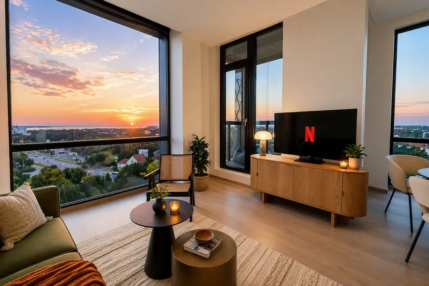 Sea Views | Free Parking | 10 Min to Old Town - Image 1
