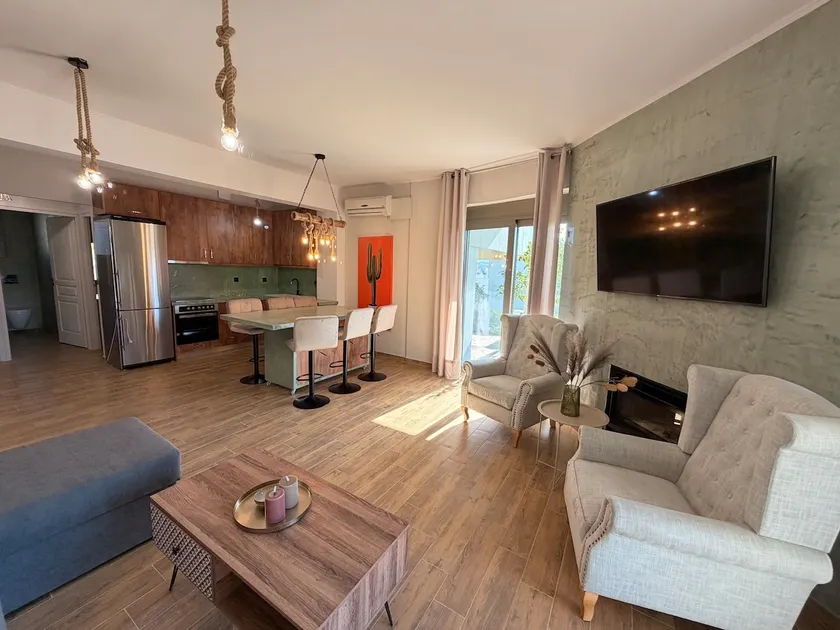 GROUND FLOOR DETACHED HOUSE NEAR THE SEA IN CHALKIDA - Image 1