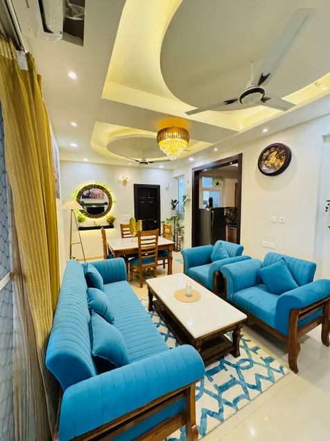 Boho Style 3 BHK | 26th floor | Skyline Staycation - Image 1
