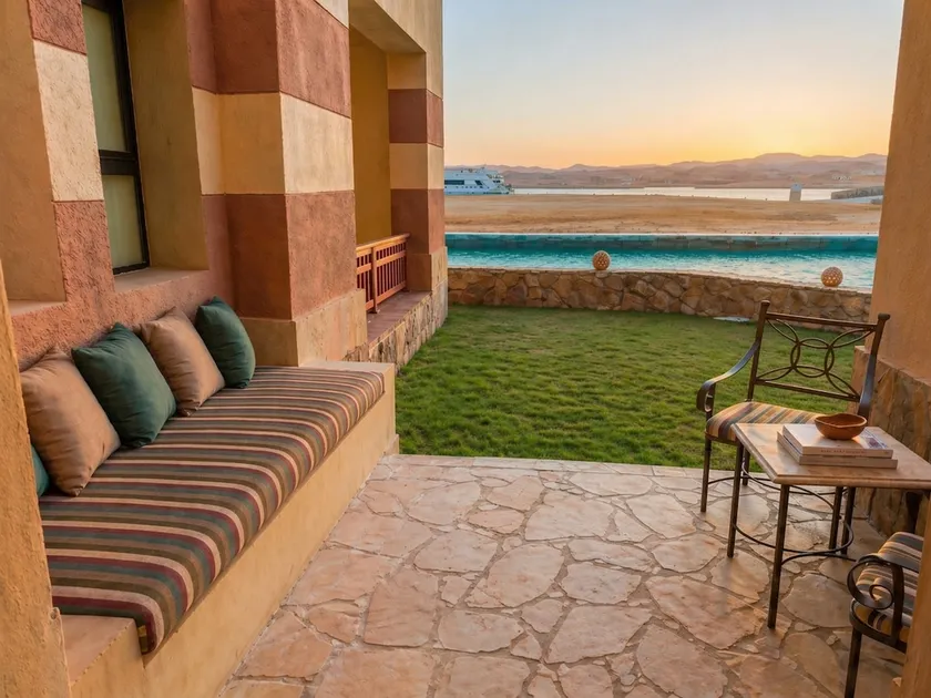 Marsa Alam Marina Studio in Port Ghalib with Pool and Beach - Image 1