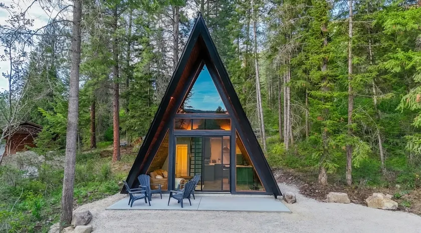 Salmon Valley Guest Ranch - A-Frame Cabin Escape - Image 1