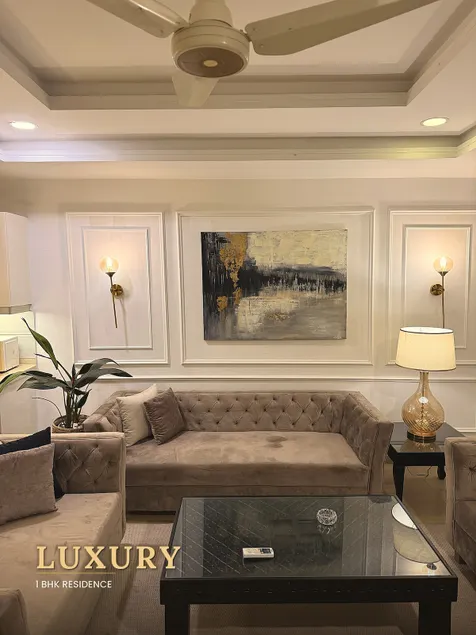 White Pearl 1BHK - Pool, Gym, Sauna, Self Check in - Image 1