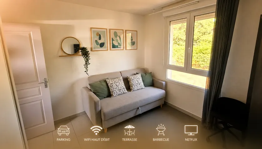 L'Escale Dax 2 bedroom house with terrace - Image 1