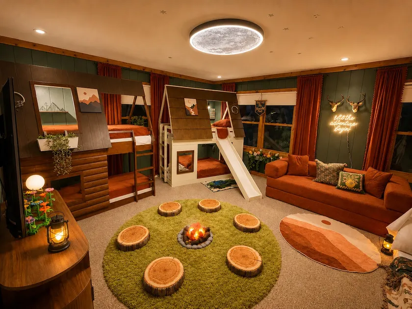 Private Pond & Music Lounge @ Luxe Creekside Cabin - Image 1
