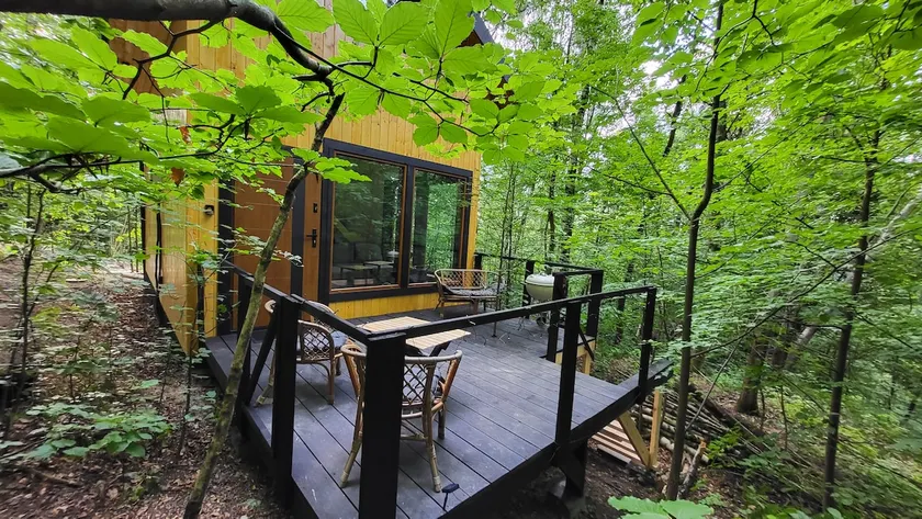 Squirrel Premium Hideaway | House in the forest & cinema - Image 1