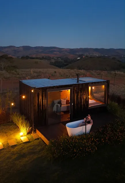 Matte Cabin | Heated Tub + Mountain View - Image 1