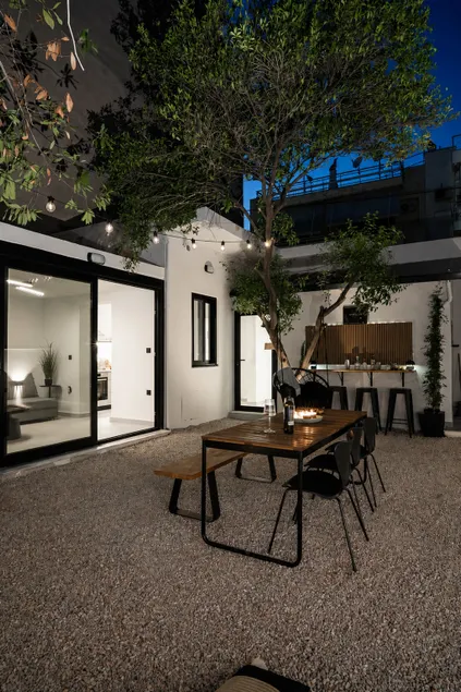 Athelio Boutique Home, Private Courtyard, Outdoor Bar & Shower - Image 1