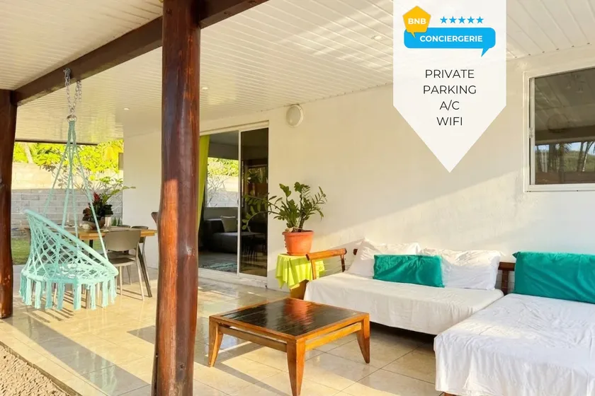 Faanui garden house · Maison 7 min Vaitape / 2 ch - Image 1