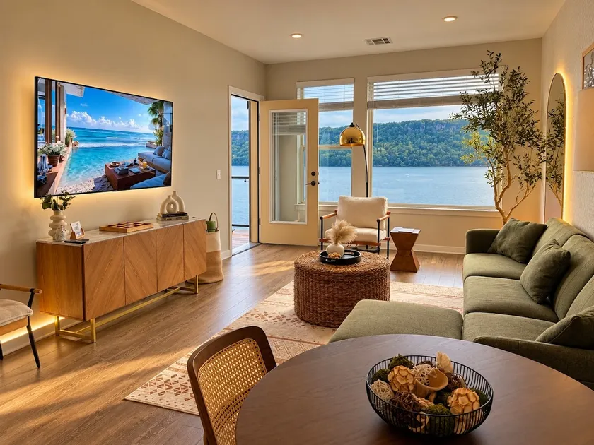 Hudson River Views | Private Balcony+ 2 Gyms - Image 1