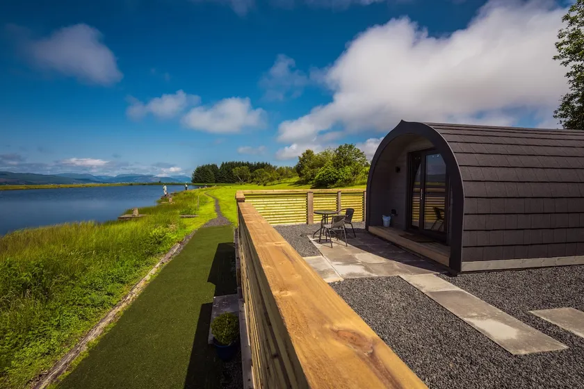 Argyll View Luxury POD at Skelmorlie Fishery THE Otter - Image 1