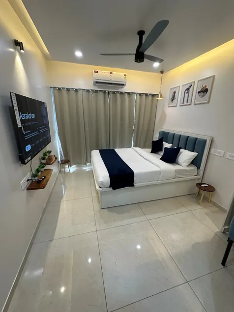 Luxury Studio VJ Pashan AC-WiFi-Self Check-in - Image 1