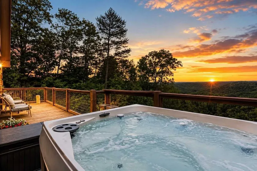 Amazing View Cabin /Hot Tub /Fire Pit /Lake Nearby - Image 1