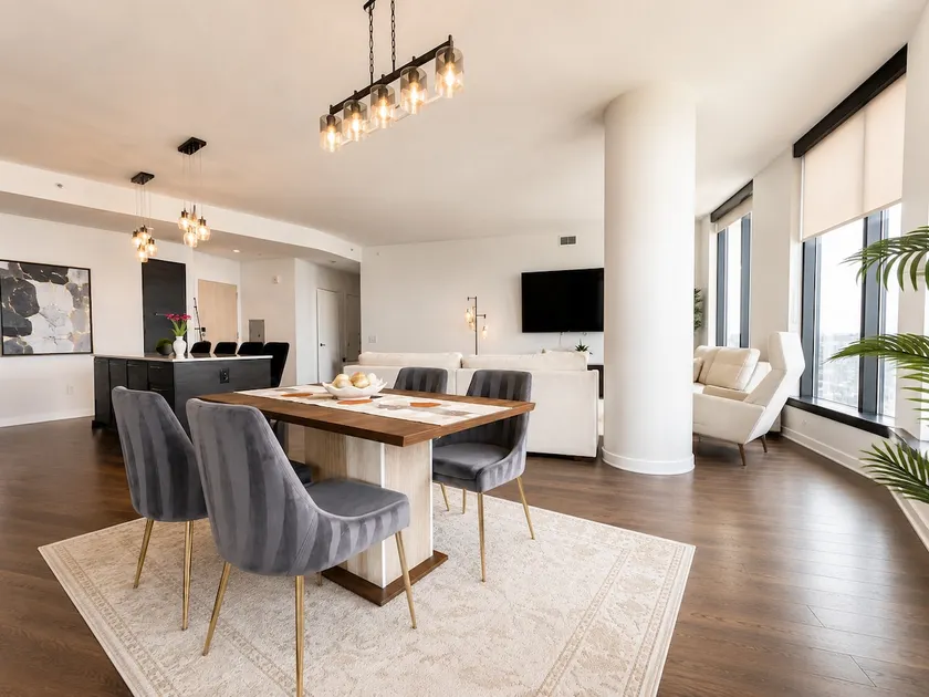3BR Penthouse | Tysons Skyline Views | 85 in TV - Image 1