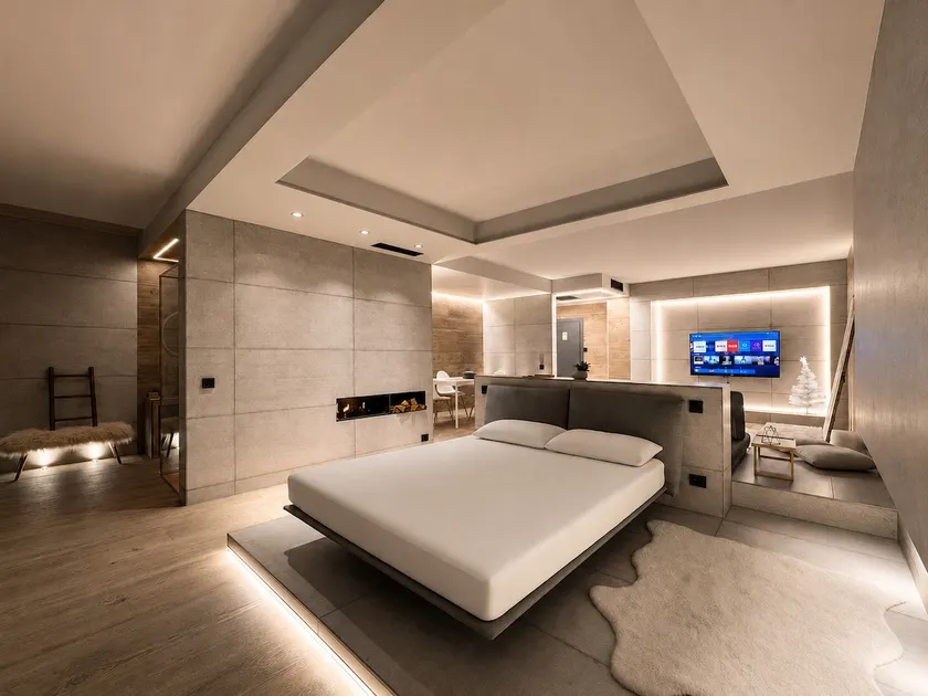 Exclusive Nordic-themed Luxury Suite with Terrace - Image 1