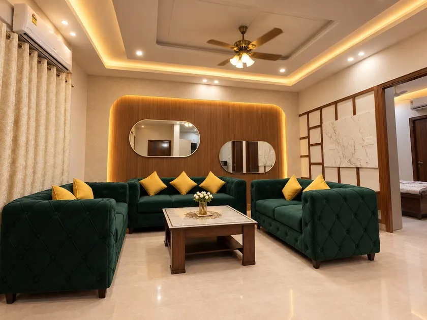 The Luxe Nest | Stylish 2BHK Apartment - Image 1