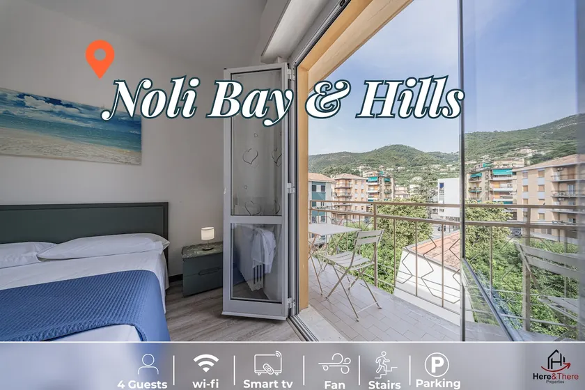 Noli Bay & Hills - Mare 8 min - Parcheggio Gratis - Image 1