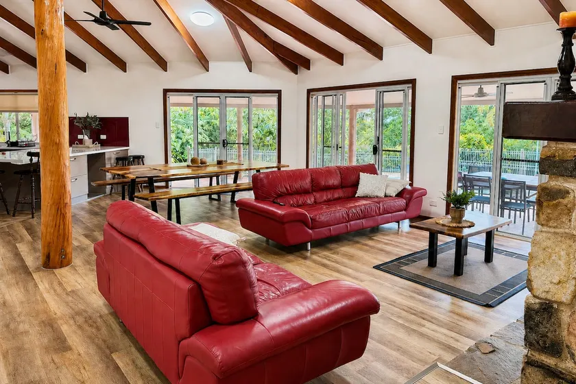 Tolga Acreage Retreat | Pool & Fireplace - Image 1