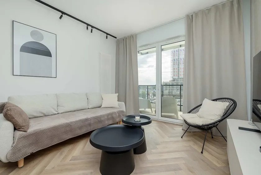 Nowoczesny Apartament Przy Rzece w Szczecinie z Widokiem i Parkingiem by Noclegi Renters - Image 1