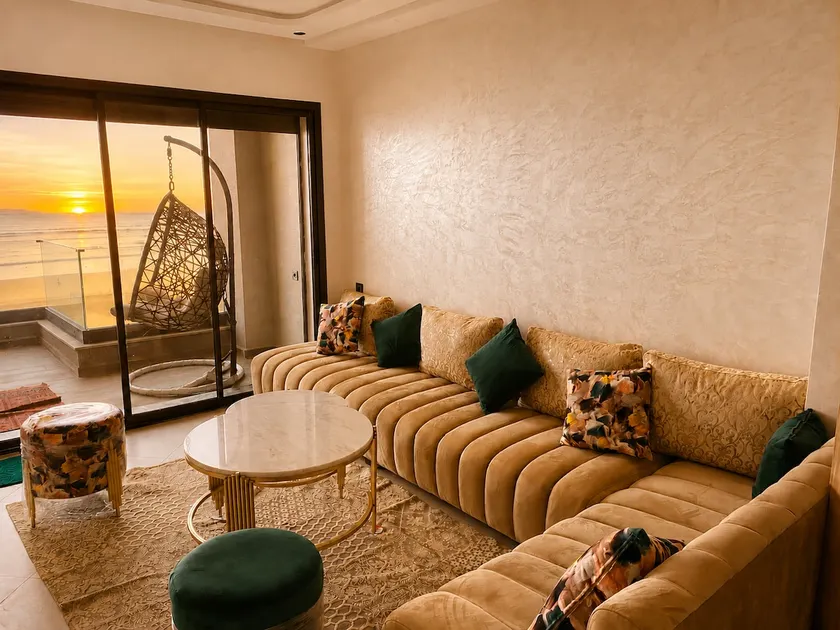 Sunset Sea View Apartment | Mehdya Beachfront - Image 1