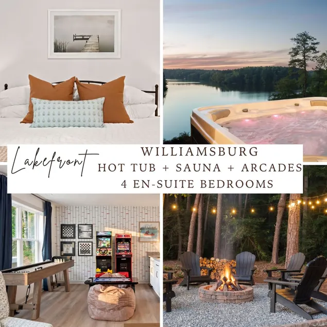 NEW Hot Tub+Sauna w/Long Range Lake Views+Fire Pit - Image 1