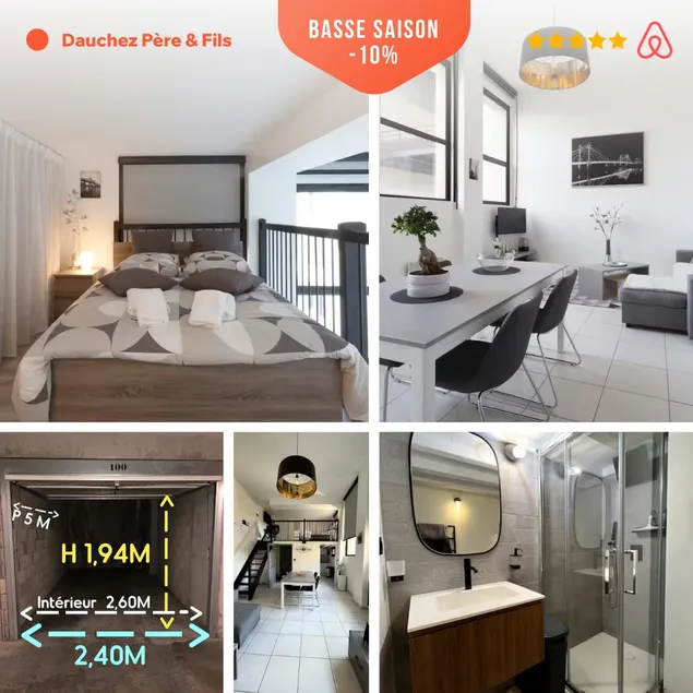 -10% Loft - 4 people Montpellier Center with Garage - Image 1