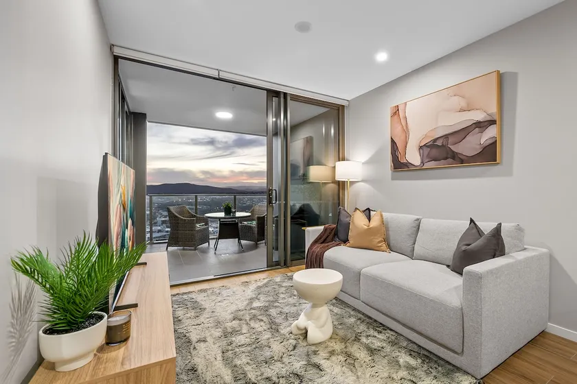 Sky-High Lotus Luxury | Pool, Gym | Bowen Hills - Image 1
