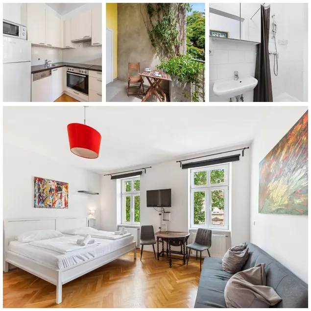 Bright Studio with Terrace - Image 1