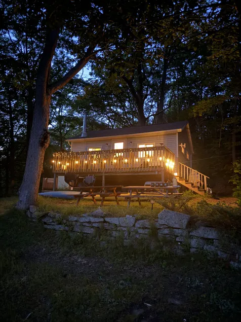Off Grid Family Waterfront Cabin on Private Lake - Image 1
