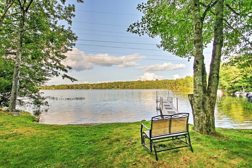 Scenic Lyman Home on Swan Pond w/ Wraparound Deck! - Image 1
