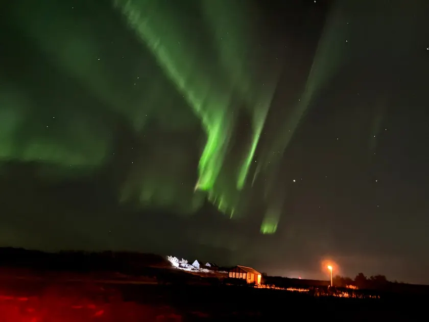 Norðurkot, The Yellow Northern lights House. - Image 1
