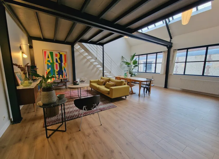 Industrial loft + terrace - 2 min from train station - Image 1