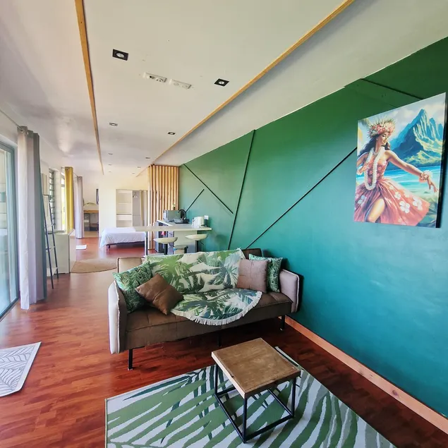 Fare Toahana, accueillant logement chez l'habitant avec belle vue - Image 1