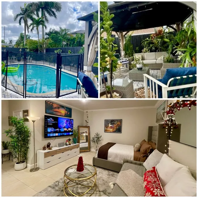 Comfy Tropical Elegant Pool & Garden Oasis Getaway - Image 1