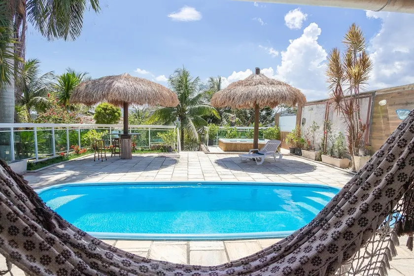 Farm stay w/ soccer field & lagoon view, Maricá - Image 1