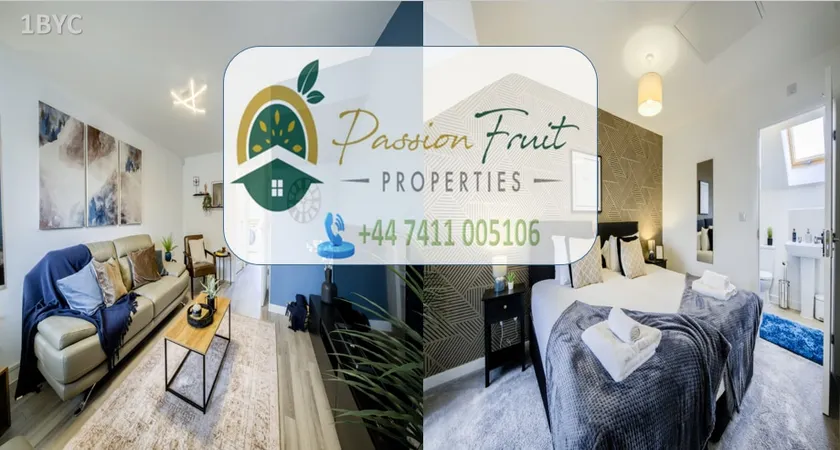 3 BedRoom house, Sleeps 6 with Full Kitchen, Garden and Free Parking - FREE Wi-Fi near Milton Keynes Bowl - Image 1