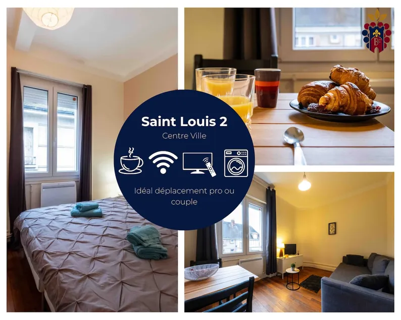 Saint Louis 2 - Downtown apartment with fiber - Image 1