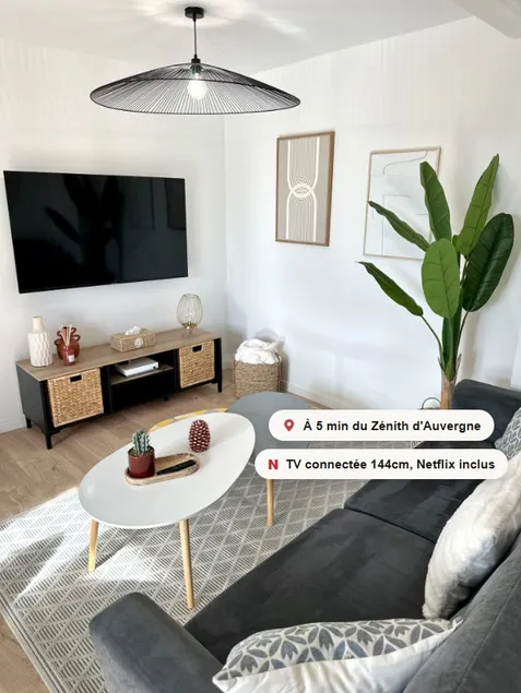 Le Cosy, 5 minutes du Zénith de Cournon d'Auvergne - Image 1
