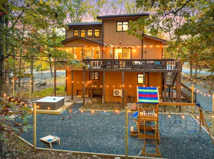 Unbelievable Poconos Estate | Hot Tub, Game Room - Image 1
