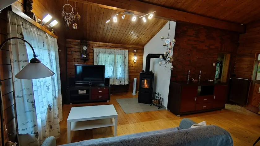 Quiet wooden house in the forest - Image 1