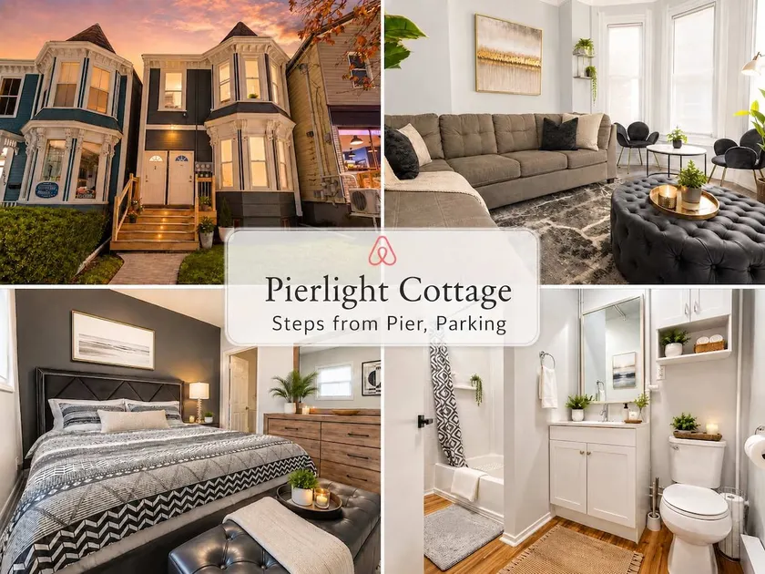 Pierlight Cottage: Steps from Pier and Parking - Image 1