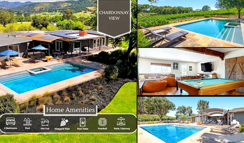 Vineyard Villa: Pool | Spa | Games Room | EV Char. - Image 1
